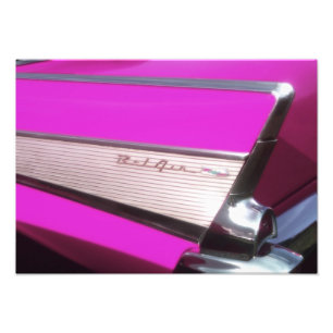 Impression Photo Voiture classique : Bel Air de Chevrolet