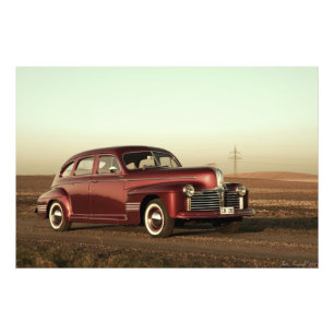 Impression Photo Voiture classique : Pontiac Streamliner '41