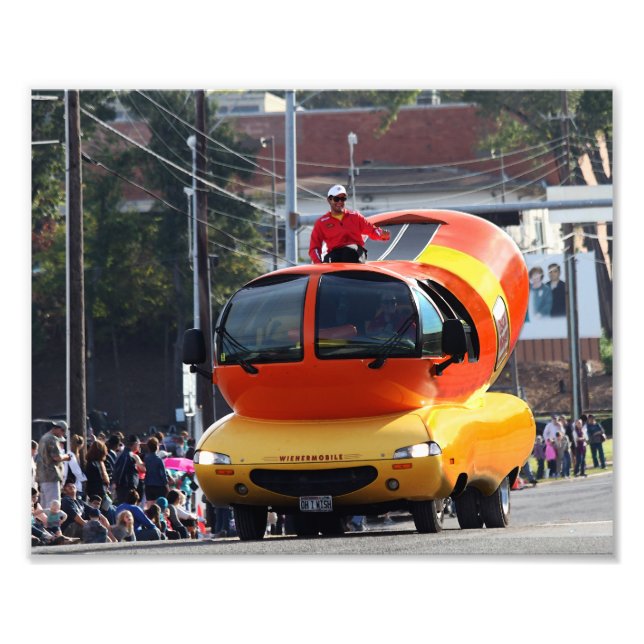 Impression Photo Voiture Hot Dog (Devant)