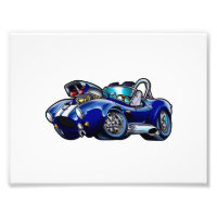 Voiture musculaire classique bleue |Choisir la cou