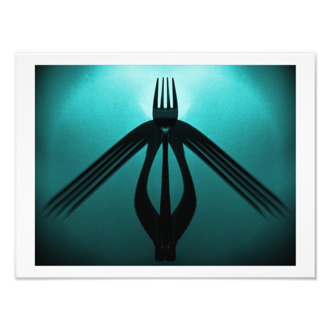 Impression Photo Vol (Cutlery Abstrait) (Devant)