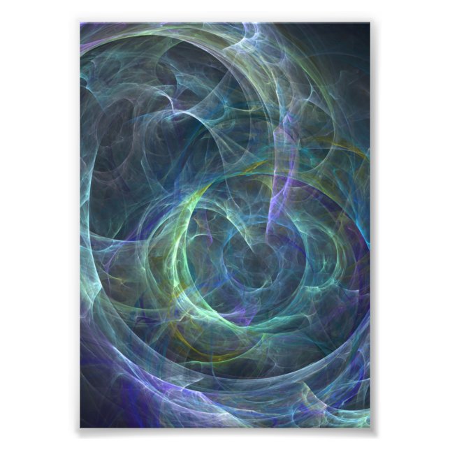 Impression Photo Vortex psychédélique (Devant)