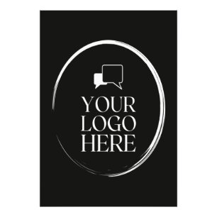 Impression Photo Votre logo ici moderne