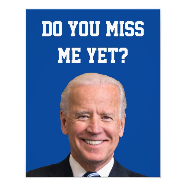Impression Photo Vous Mlle Joe Biden ? (Devant)