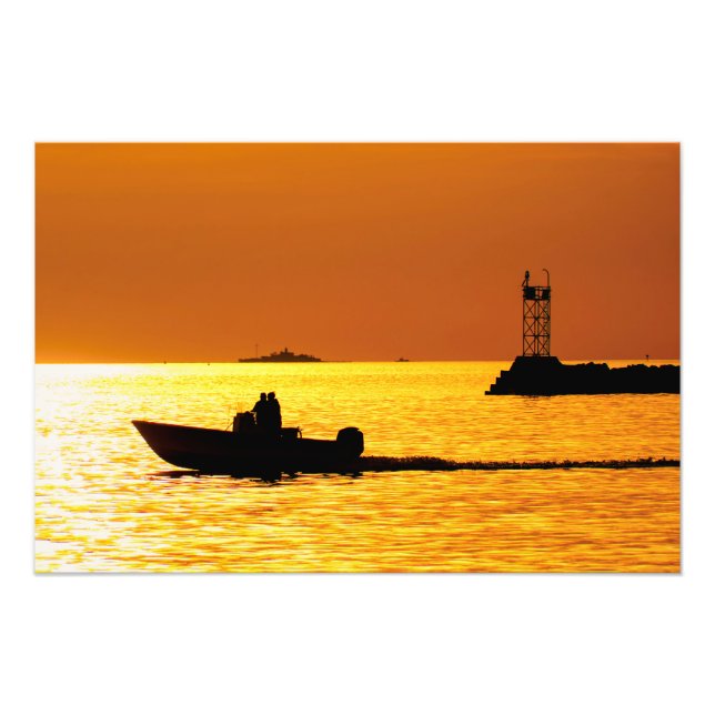 Impression Photo Voyage en soirée (Devant)