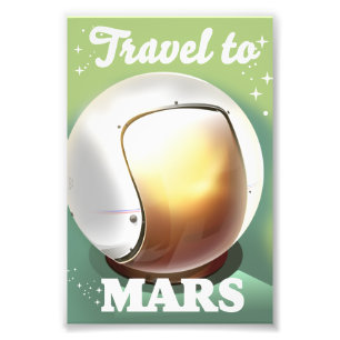 Impression Photo Voyage vers Mars