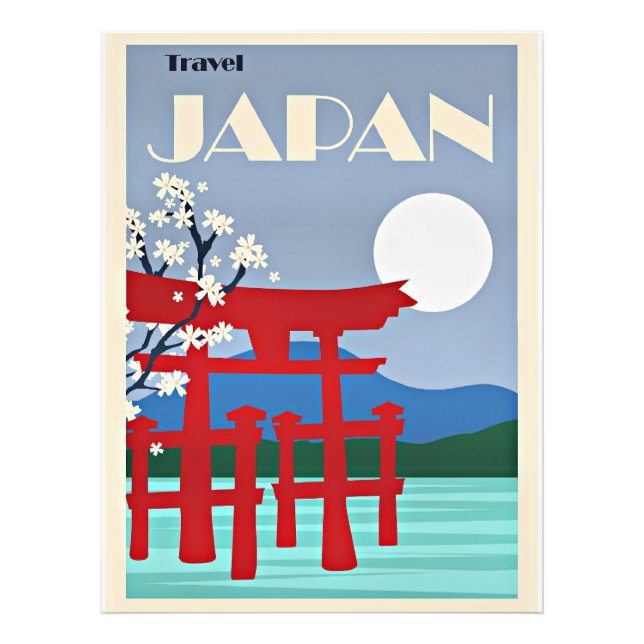 Impression Photo Voyagez au Japon,  (Devant)