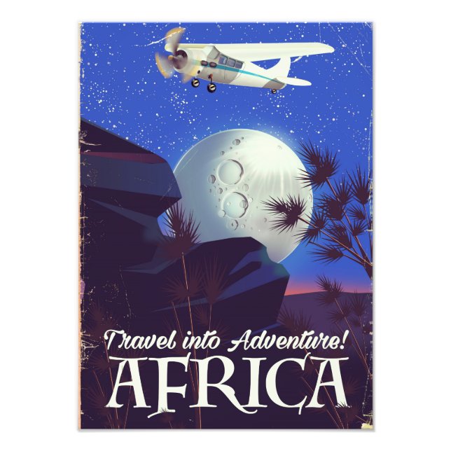 Impression Photo Voyagez Dans L'Aventure ! Afrique (Devant)