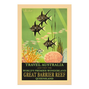 Impression Photo Voyagez en Australie, Grande Barrière de corail,