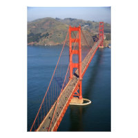 Vue aérienne du Golden Gate Bridge dans la