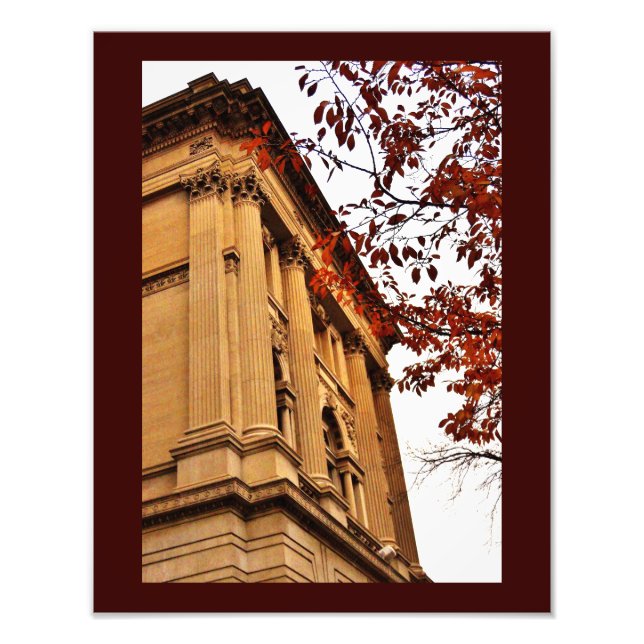 Impression Photo Vue Automne (Devant)