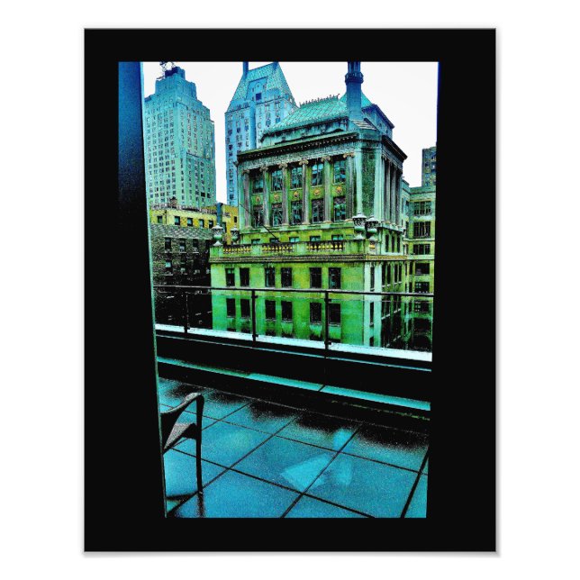 Impression Photo Vue d'appartement à Manhattan (Devant)