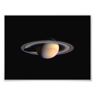 Impression Photo Vue de Cassini sur Saturn Space NASA