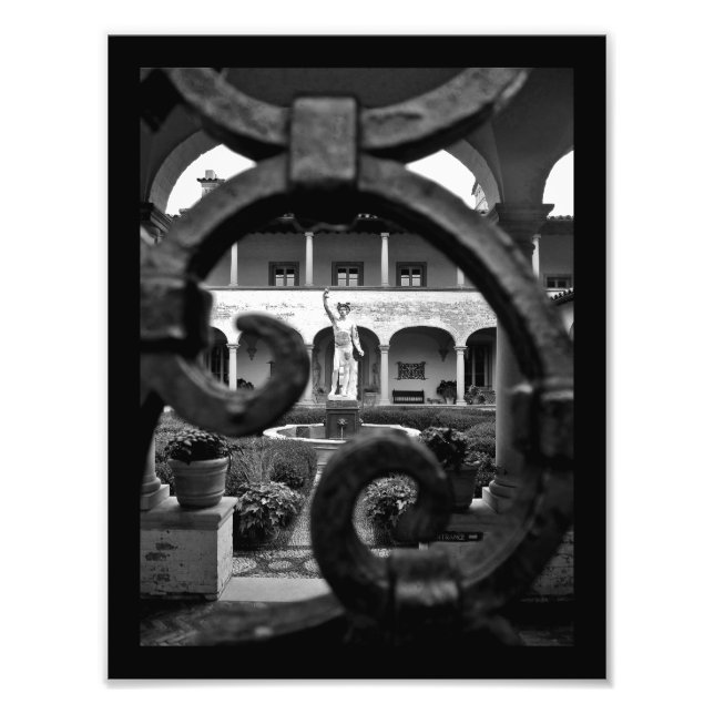 Impression Photo Vue de sculpture (Devant)