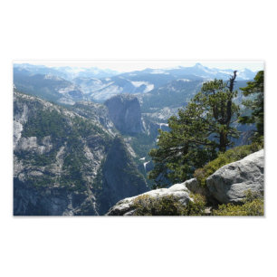Impression Photo Vue de Yosemite Mountain dans le parc national de