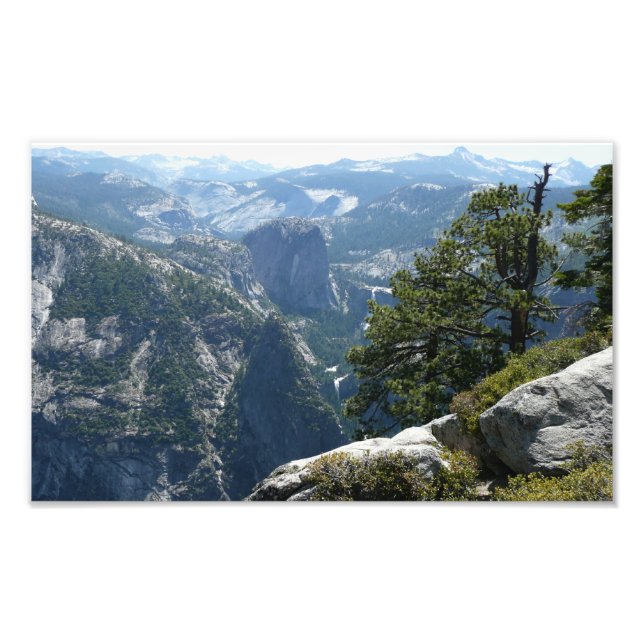 Impression Photo Vue de Yosemite Mountain dans le parc national de  (Devant)