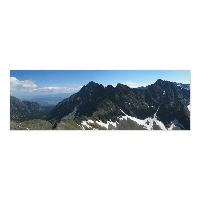 Impression Photo Vue depuis Koprowa Pass, Tatras (Devant)