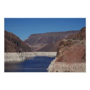 Impression Photo Vue du barrage Hoover 2016
