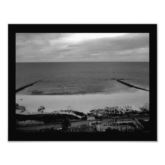 Impression Photo Vue du lac Michigan (Devant)