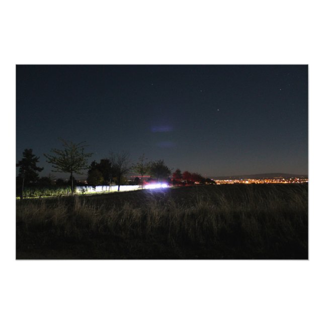 Impression Photo Vue nocturne (Devant)