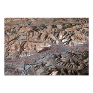 Impression Photo Vue tridimensionnelle du paysage