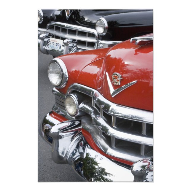 Impression Photo WA, Seattle, automobile américaine classique. 2 (Devant)
