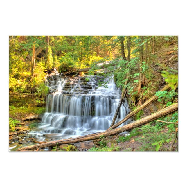 Impression Photo Wagner Falls, Michigan (Devant)