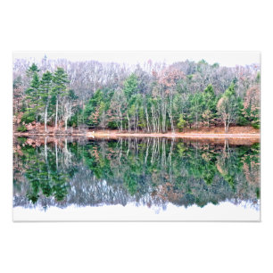 Impression Photo Walden Pond à l'automne