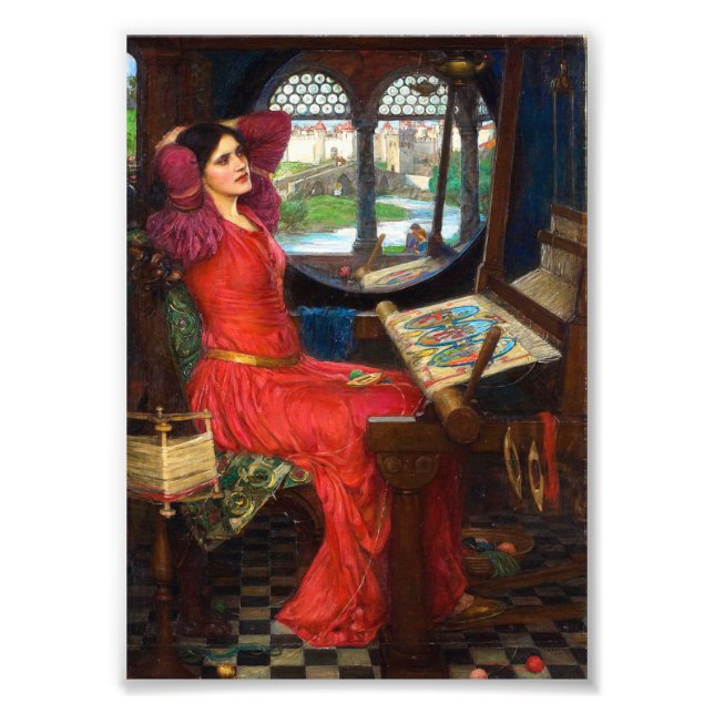 Impression Photo Waterhouse I Am Half-Sick of Shadows (Devant)