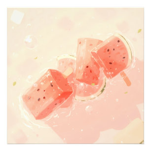 Impression Photo Watermelon Popsicle