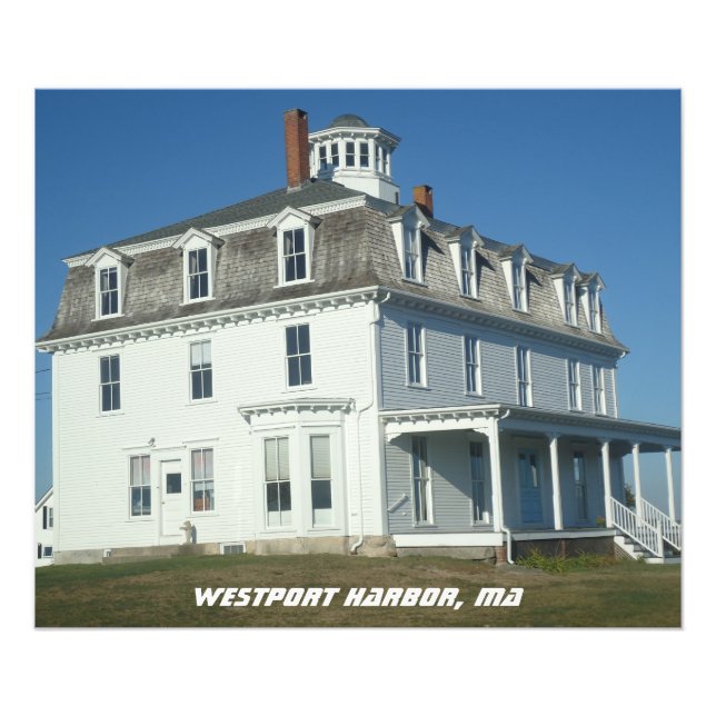 Impression Photo Westport Harbour, MA Summer (Devant)