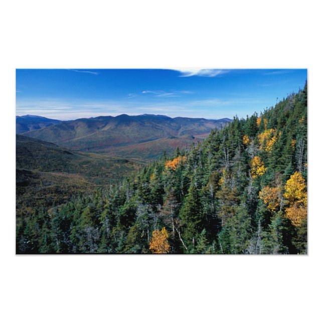 Impression Photo White Mountain N.F., NH. La vue de proximité (Devant)