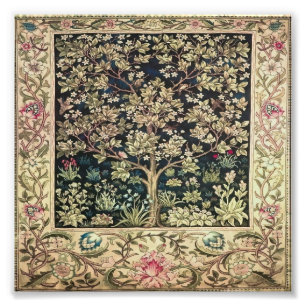 Impression Photo Willam Morris de beaux designs et créations, Vint