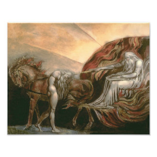 Impression Photo William Blake "God Judging Adam"
