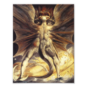 Impression Photo William Blake Red Dragon Imprimer