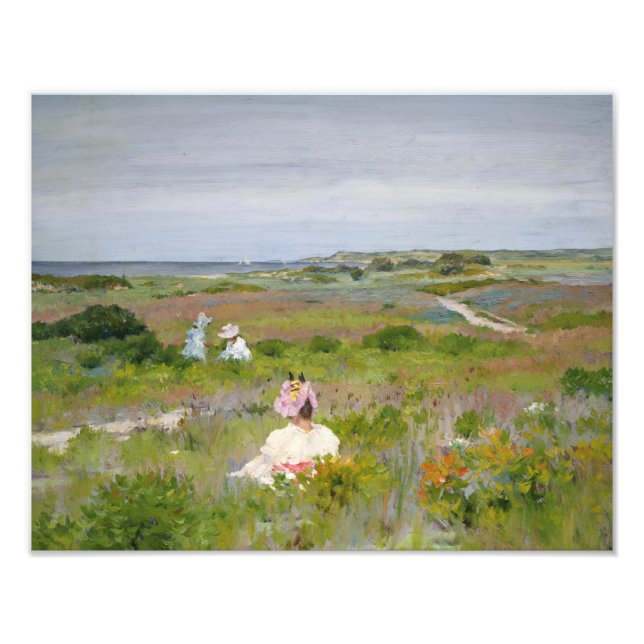 Impression Photo William Merritt Chase - Paysage - Shinnecock, (Devant)