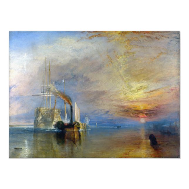 Impression Photo William Turner - Le Fighting Temeraire (Devant)