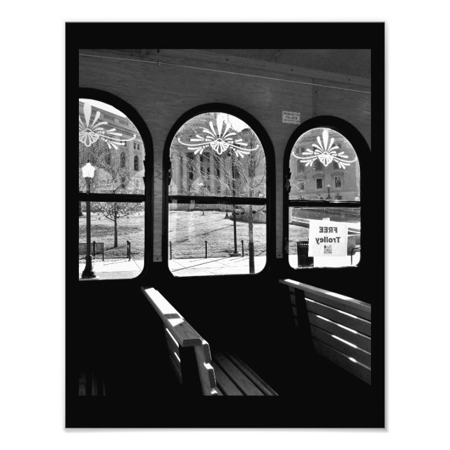 Impression Photo Wisconsin Capitol de Trolley (Devant)