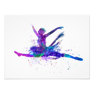 Impression Photo Woman ballerina ballet dancer dancing