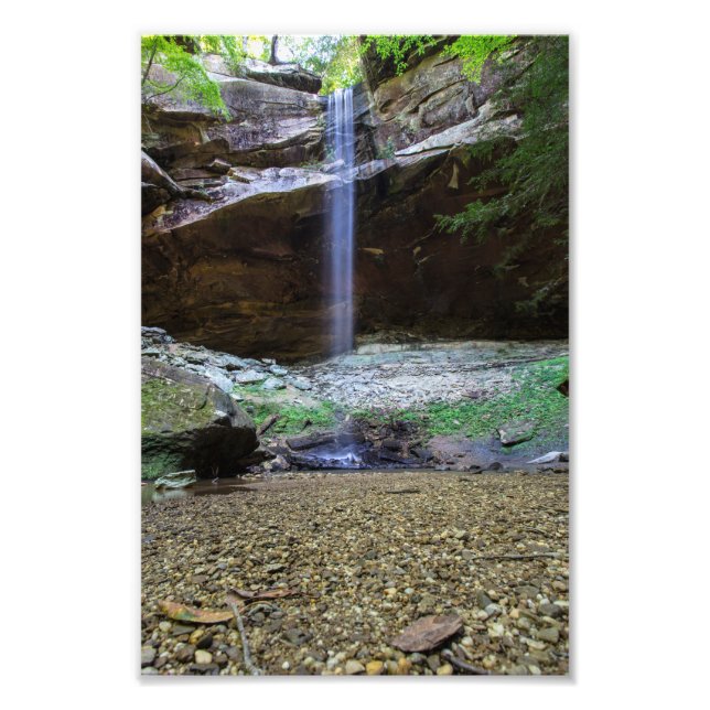 Impression Photo Yahoo Falls, Kentucky (Devant)