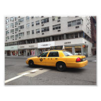 Yellow NYC À damiers Taxi Cab New York City NY