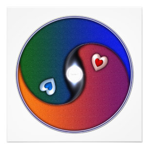 Impression Photo Yin Yang Sun Valentine Love
