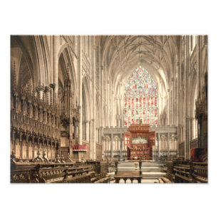 Impression Photo York Minster, York, Yorkshire, Angleterre