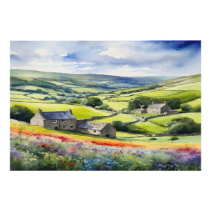 Impression Photo "Yorkshire Meadowsong" Paysage Yorkshire Dales
