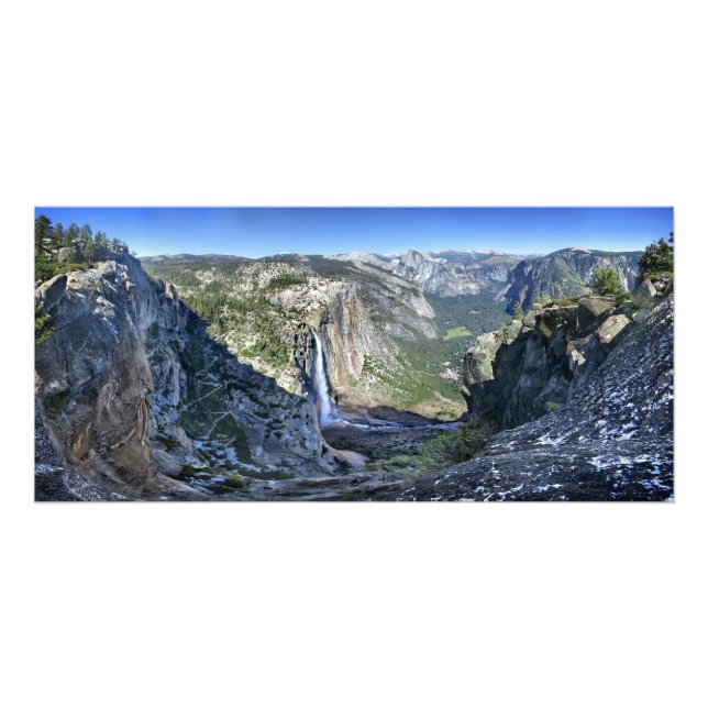 Impression Photo Yosemite Falls from Eagle Tower - Yosemite (Devant)