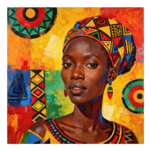 Impression Photo « Zainab » Fille du Soleil d'Or 