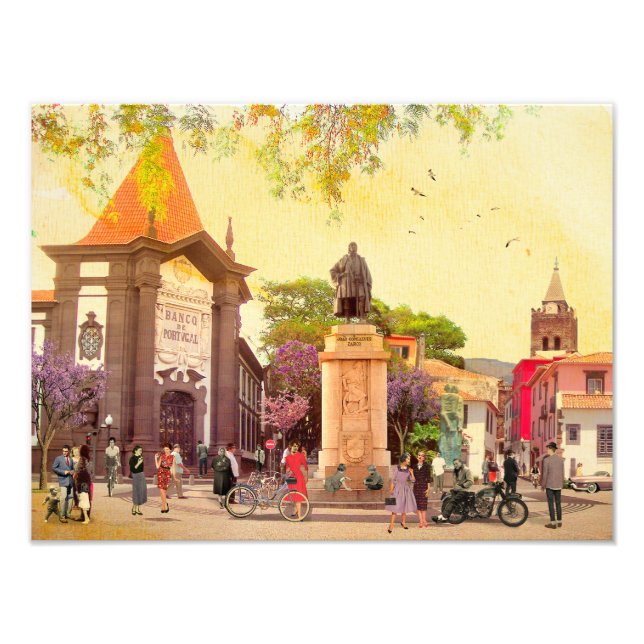 Impression Photo Zarco, o Descobridor da Madeira (Funchal) (Devant)