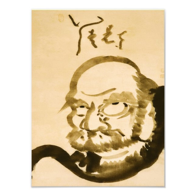 Impression Photo Zen Classics - Hakuin Ekaku - Daruma (Devant)