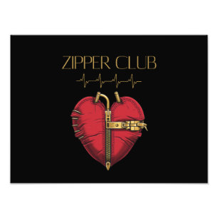 Impression Photo ZIPPER CLUB, greffe cardiaque, chirurgie à coeur o