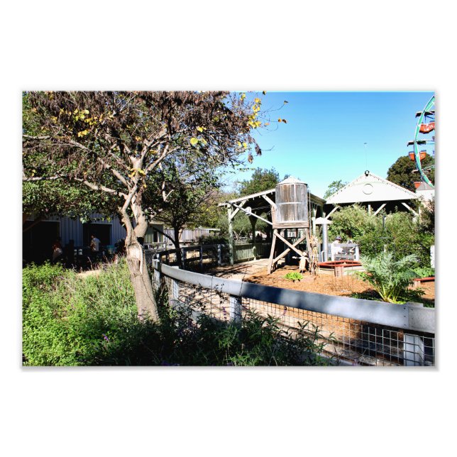 Impression Photo Zoo de Santa Ana (Devant)